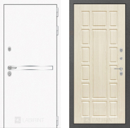 Дверь Лабиринт (LABIRINT) Лайн White 12 Беленый дуб 960х2050 мм