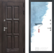 Дверь Лабиринт (LABIRINT) Лондон с терморазрывом 28 Под покраску 860х2050 мм