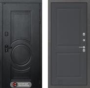 Дверь Лабиринт (LABIRINT) Гранд 11 Графит софт 960х2050 мм