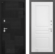 Дверь Лабиринт (LABIRINT) Pazl 03 Белый софт 960х2050 мм