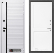 Дверь Лабиринт (LABIRINT) Royal 11 Белый софт 860х2050 мм