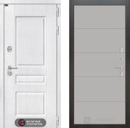 Дверь Лабиринт (LABIRINT) Versal 13 Грей софт 960х2050 мм