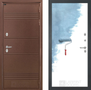 Дверь Лабиринт (LABIRINT) Термо Лайт 28 Под покраску 860х2050 мм