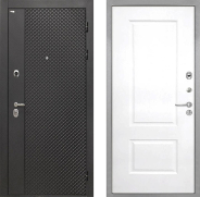 Дверь Интекрон (INTECRON) Олимпия Black 4К Альба Роял Вуд белый 960х2050 мм