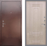 Дверь Рекс (REX) 1 FL-2 Беленый дуб 860х2050 мм