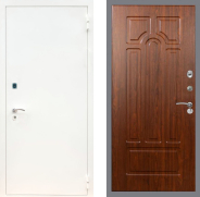 Дверь Рекс (REX) 1А Белая шагрень FL-58 Морёная берёза 960х2050 мм